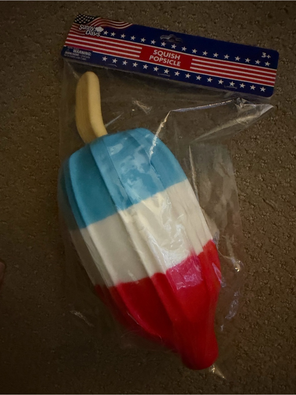 🇺🇸Squish Popsicle Toy - Red White Blue🇺🇸